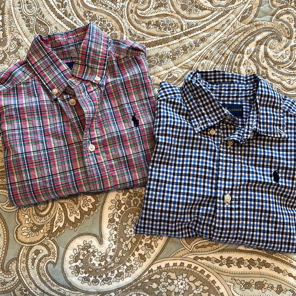 Ralph Lauren Toddler Boy shirts!